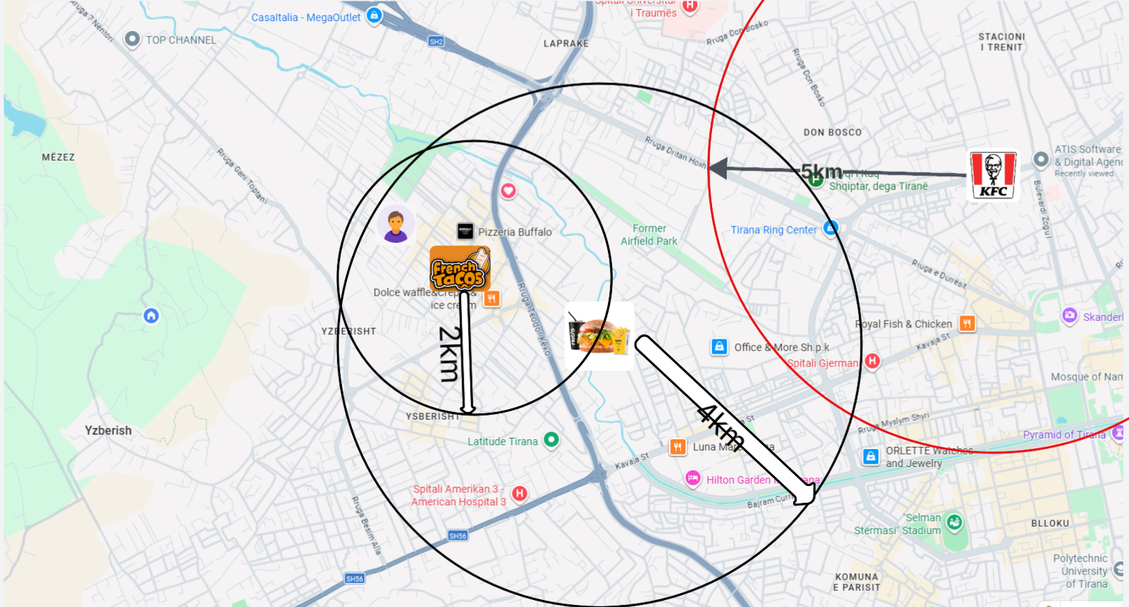 example maps